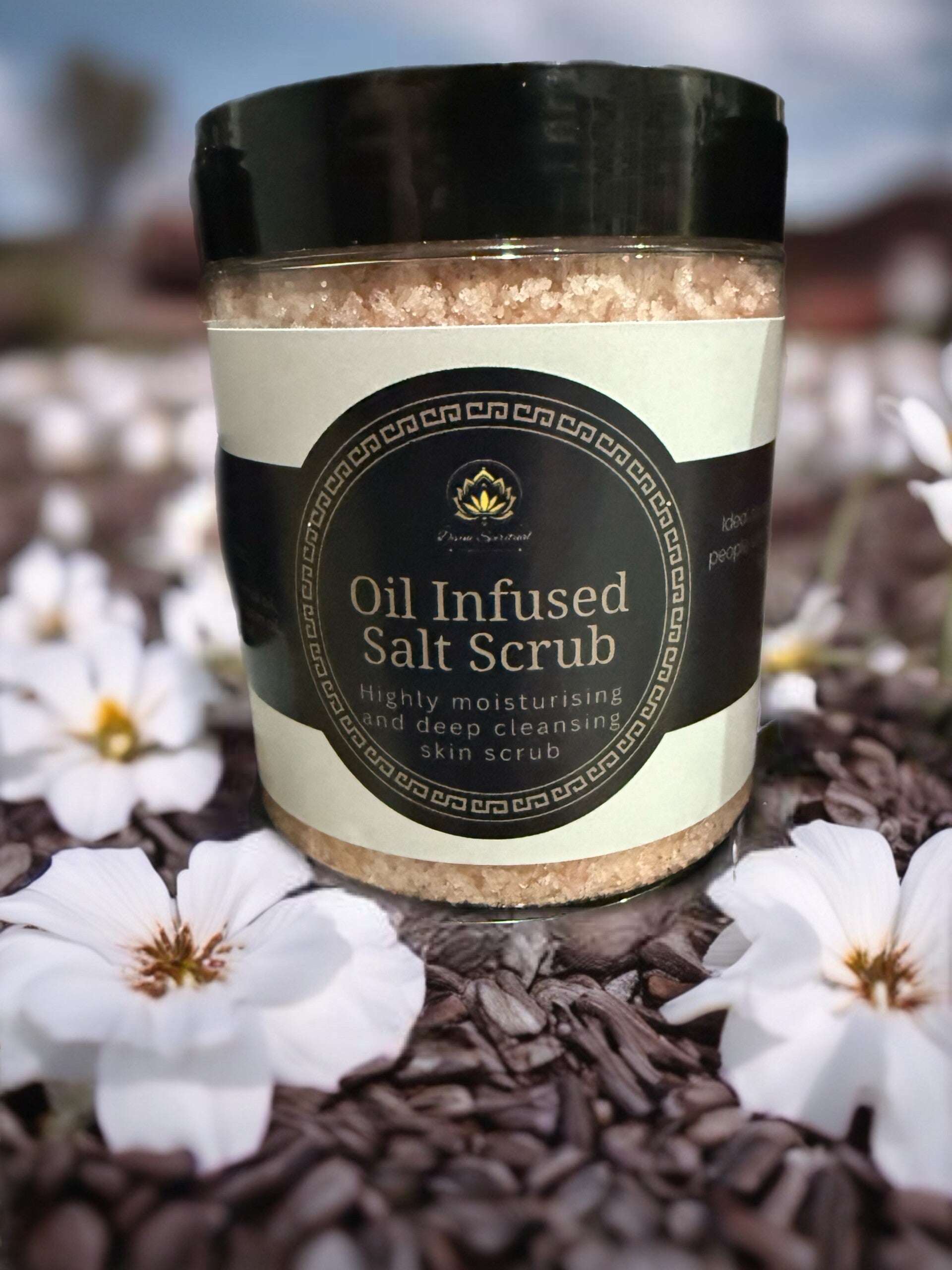 Oil Infused Salt Scrub