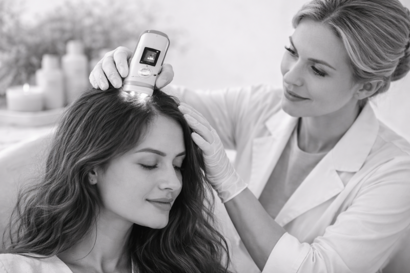 tricologia alba hair spa trattamento capelli analisi cuoio capelluto alba