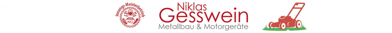 Metallbau&amp;Motorgeräte Gesswein