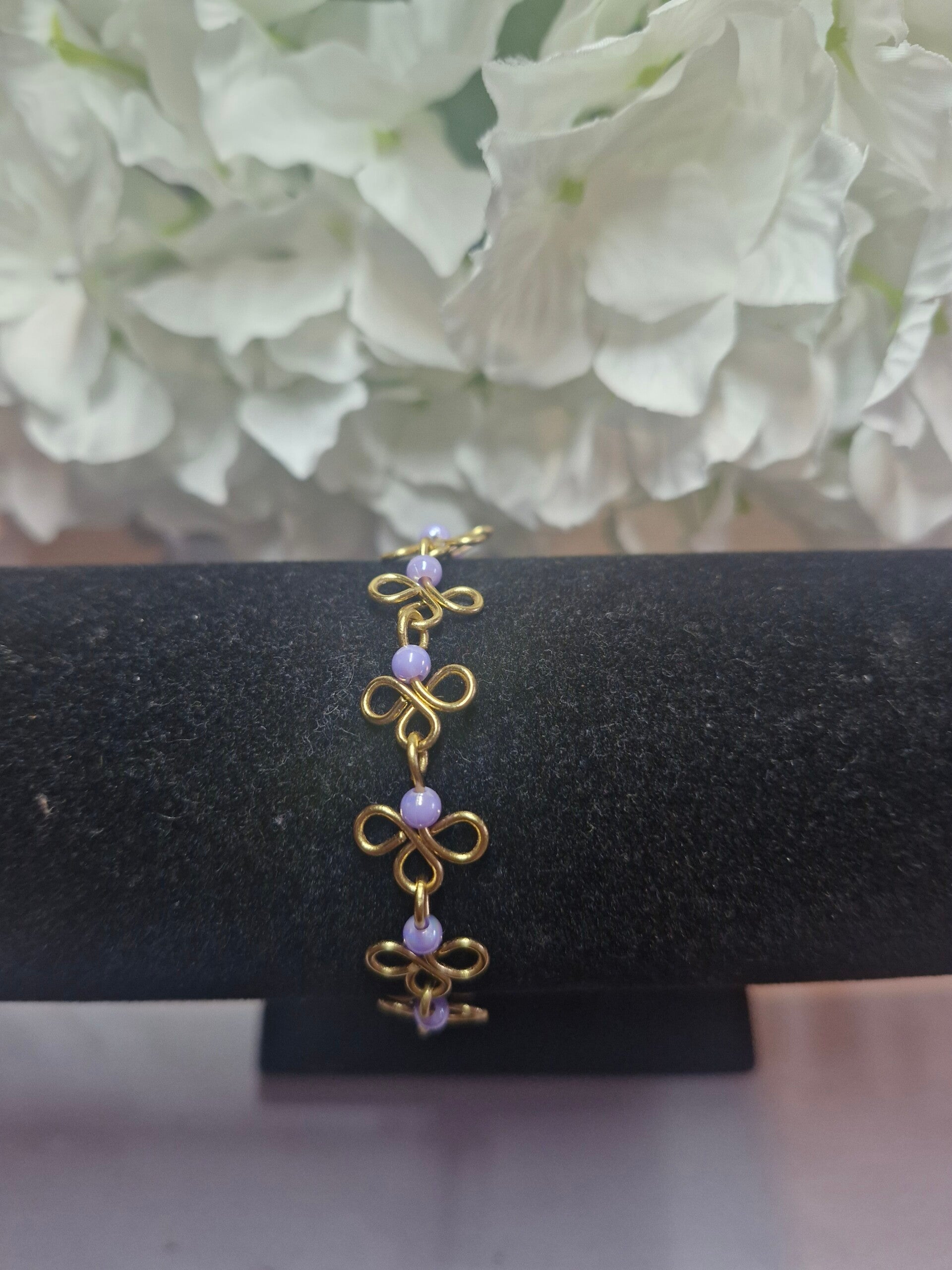 Armband Klaver Goud