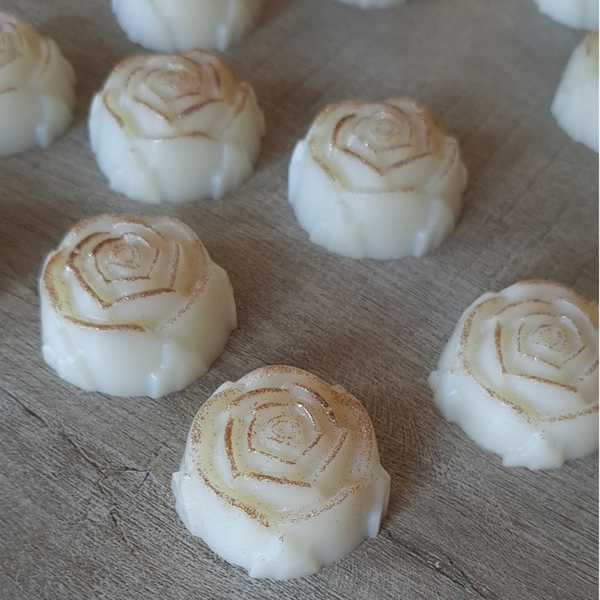 Fondant parfumé Rose Monoï lot 2