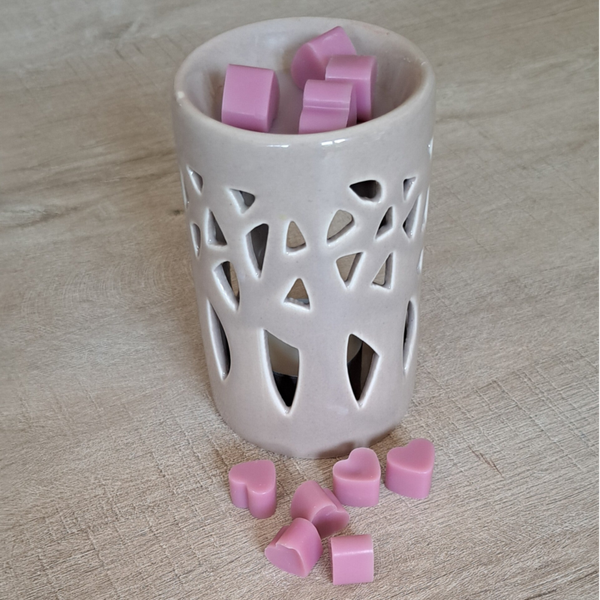 Lot Fondants parfumés petit coeur Violette