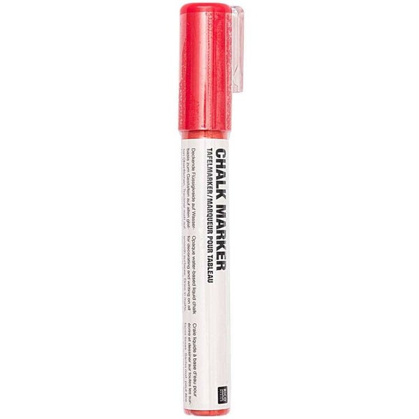 * kalkstift fel rood 043