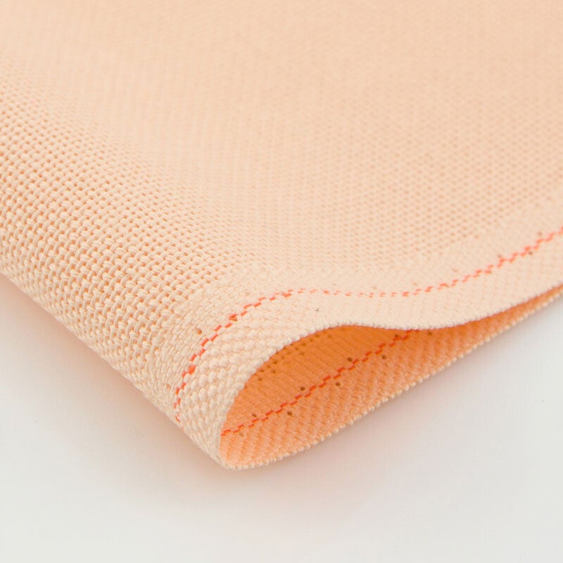 - 20 ct evenweave bellana zalm rose 448