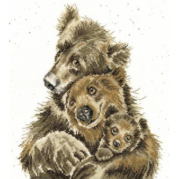 * bear hugs