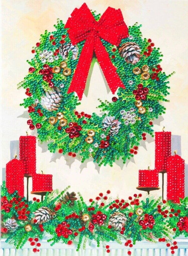 * kerstkrans