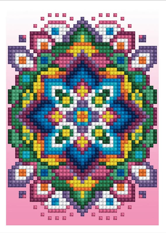 * Diamond Dotz Greeting Card mandala