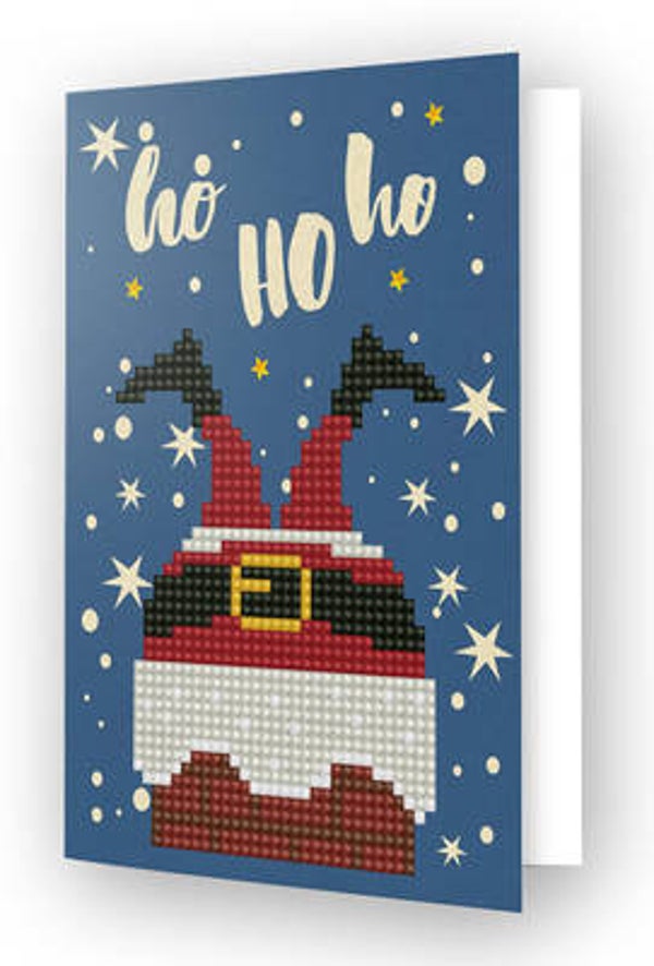 * Diamond Dotz Greeting Card Ho Ho Ho
