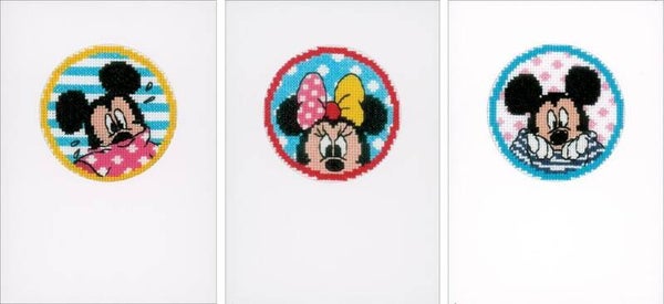 * 3 kaarten mickey