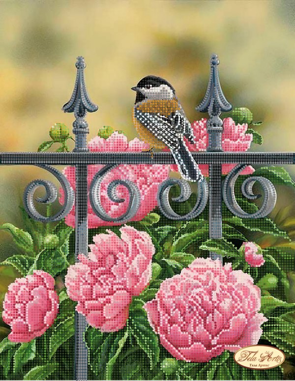 * Vogel op hek