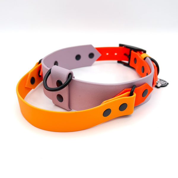 DUOBAND GRIP+ SIDE Biothane Halsband, 38/25 mm