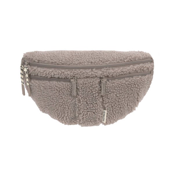 PALOPA Leckerlitasche - EMMA Teddy-Fleece, taupe