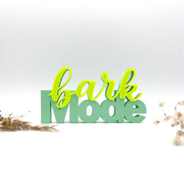 3D Druck Deko Schriftzug - Relax