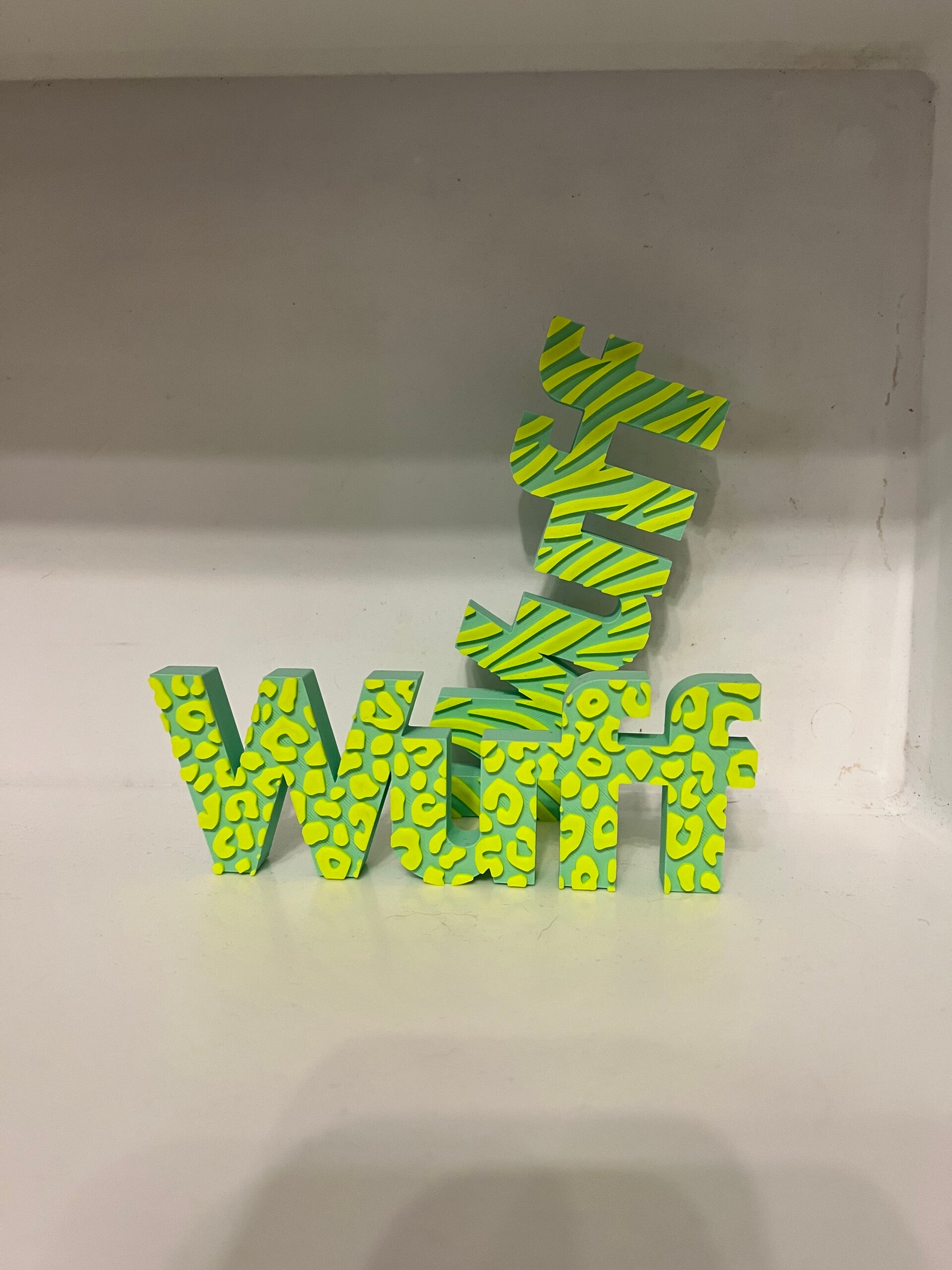 Aufsteller - Wuff Leopard