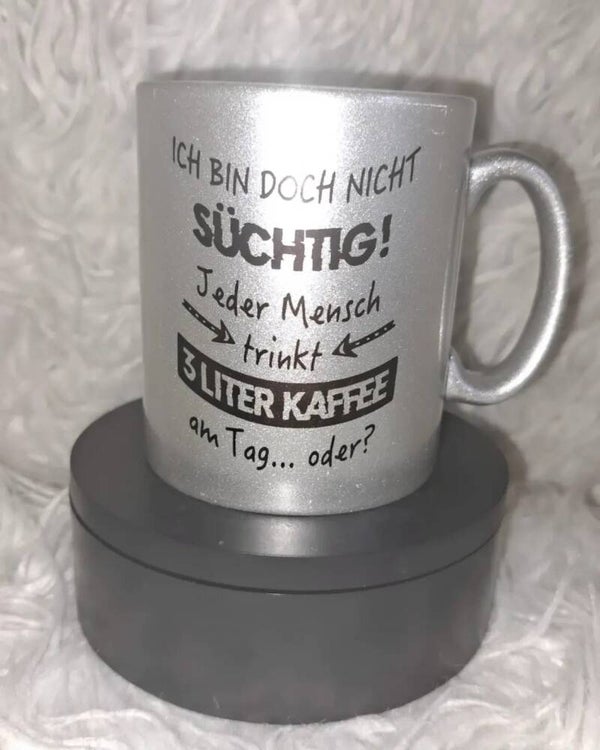 Ich bin nicht süchtig ( silber)