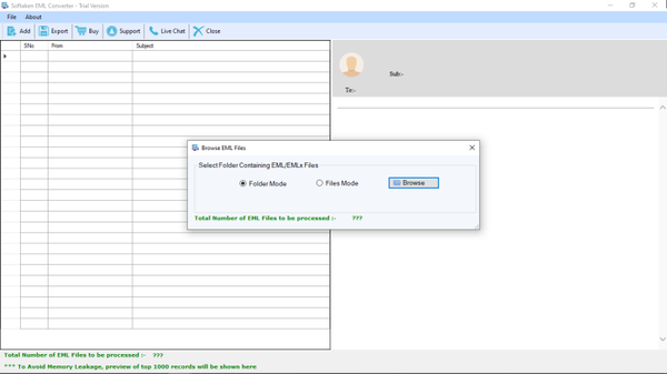 Softaken EML to Outlook PST Converter Software