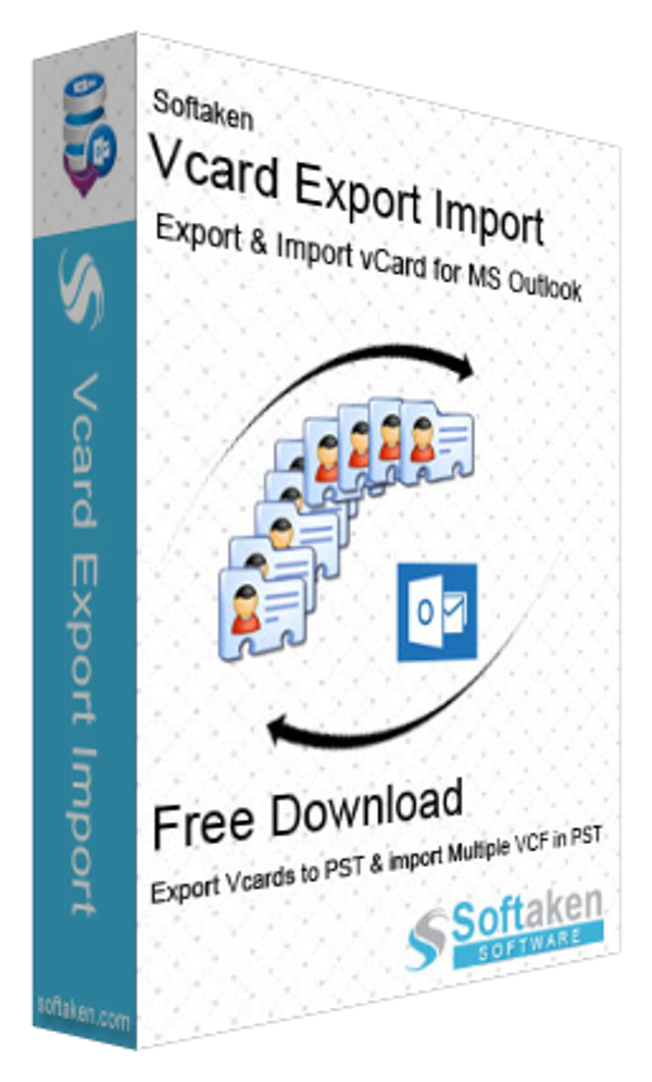 Softaken vCard to Outlook Importer Software