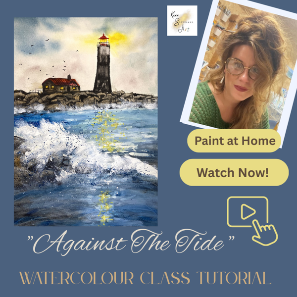 Watercolour "Against The tide" Video Class