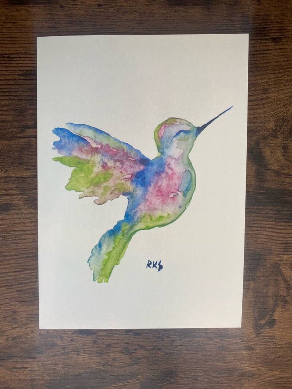 Hummingbird Greeting Card
