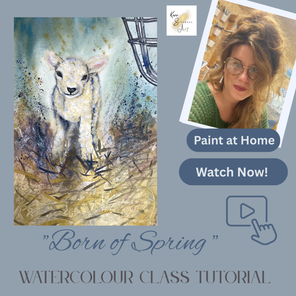 Watercolour "Born of Spring" Video Class
