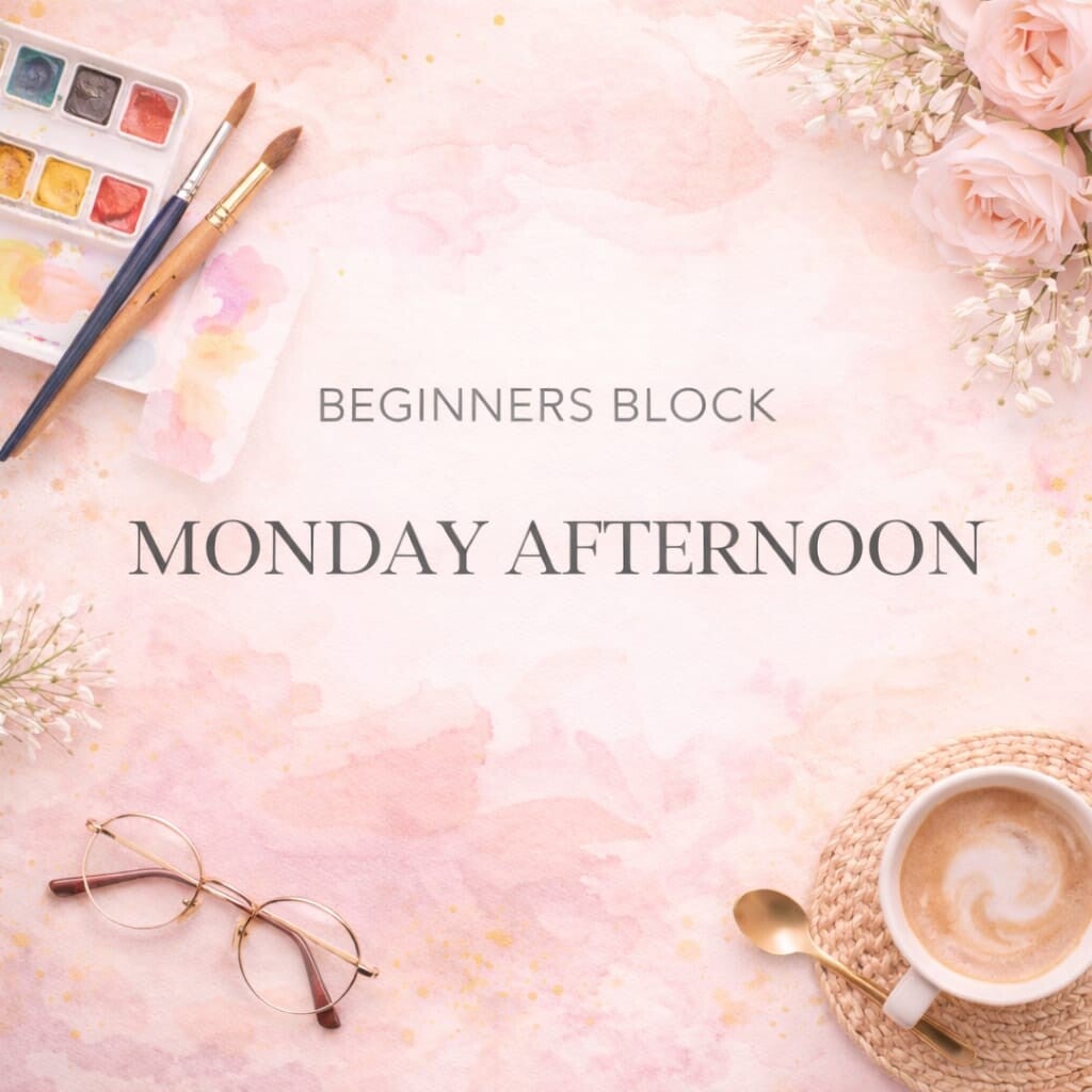 Beginners Block Monday Afternoon 1-2.45pm
