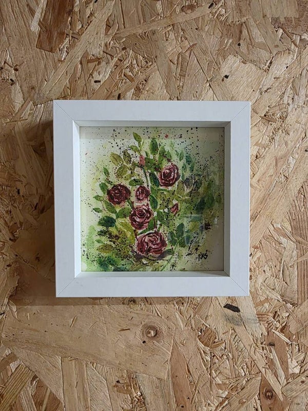 "Rose Cottage Posy" Original Watercolour