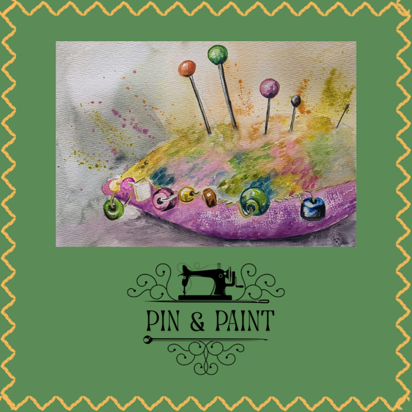 " Pin & Paint " Watercolour Class