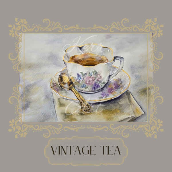 " Vintage Tea " Watercolour Class