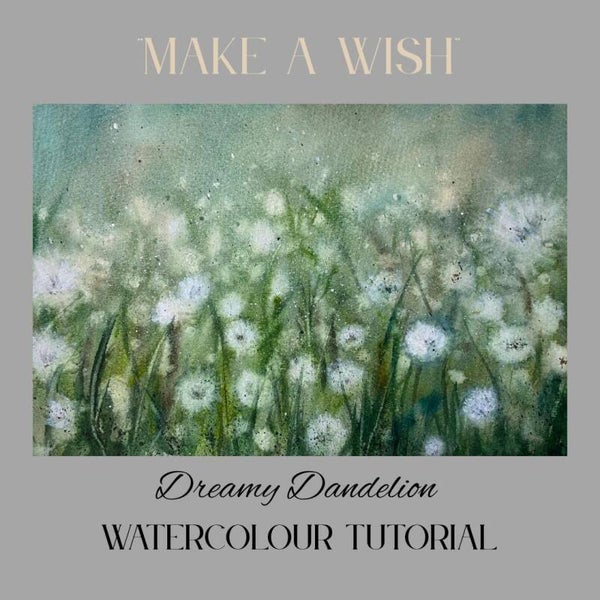 Digital "Dreamy Dandelion" Tutorial PDF