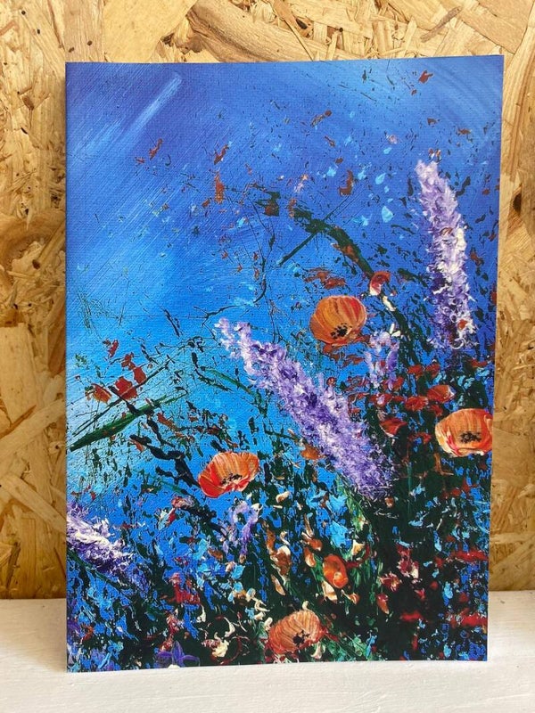 "Midsummer Poppies" A5 Notebook