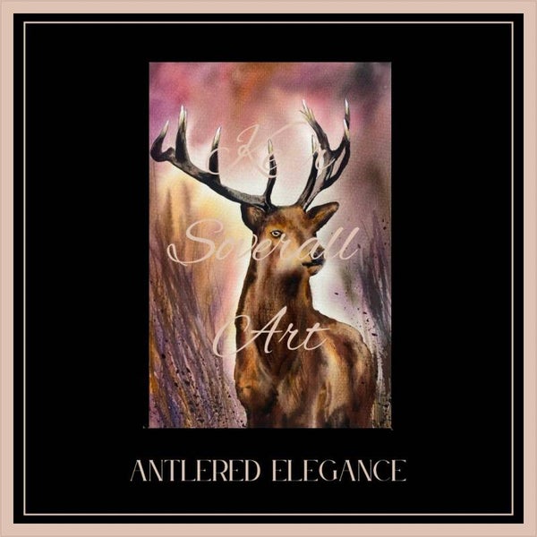 "Antlered Elegance" Monday Afternoon 1st of Dec