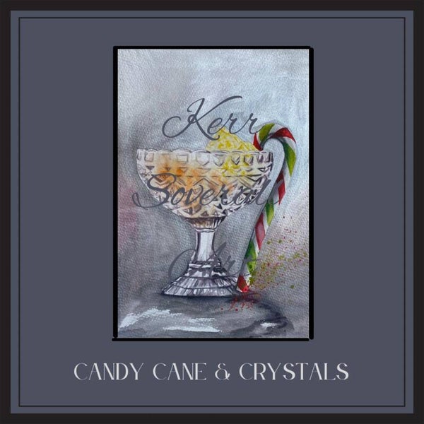 "Candy Cane and Crystals" Monday Evening 8th of Dec