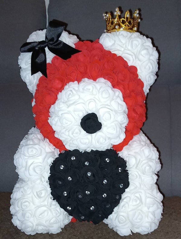 Nounours en fleurs Mousse
