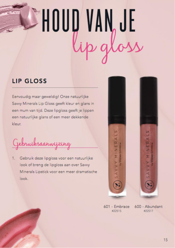 Savvy Minerals Lipgloss