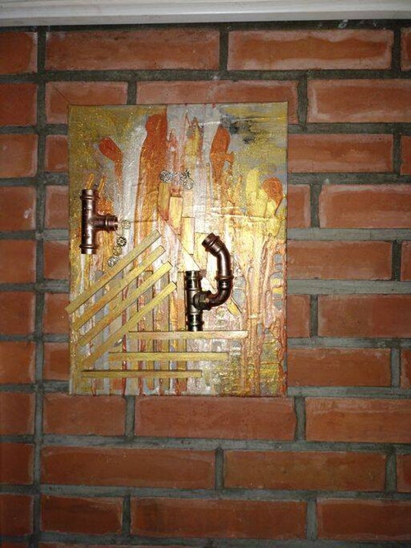 ACRYLBILD, neu, Handarbeit, Einzelstück
