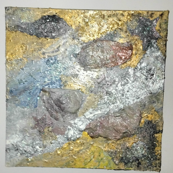 ACRYLBILD, neu, Handarbeit, Einzelstück