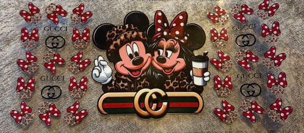 Mikey and mini mouse Gucci