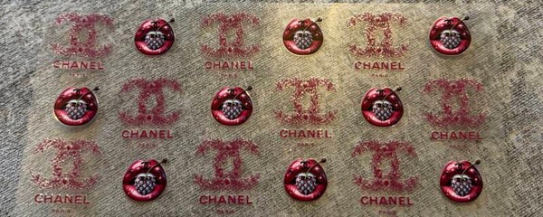 Red Chanel with Cherrys