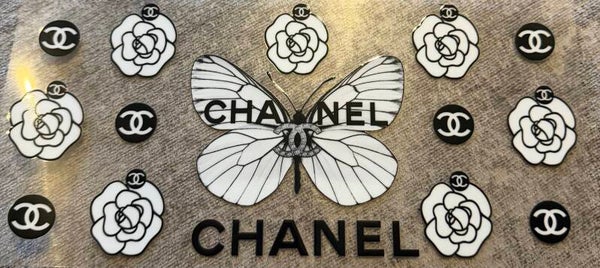 White and black Chanel