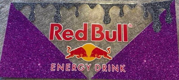 Purple sparkle redbull
