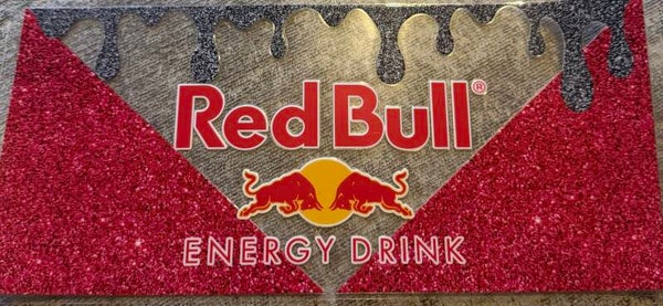 Red sparkle redbull