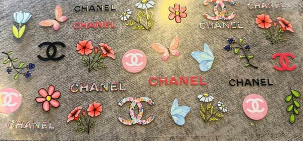 Chanel with floral detail