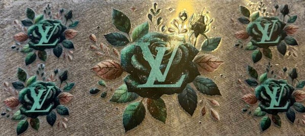 Green lv flowers