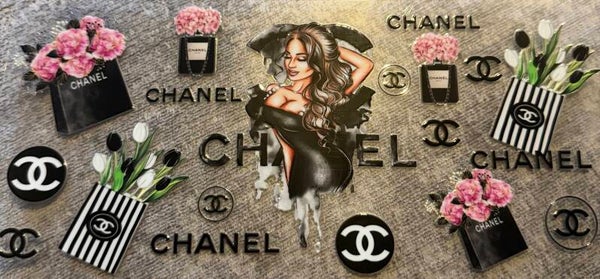 Black Chanel with women