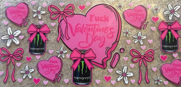 F valentines day monster