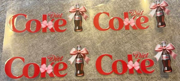 Coke with bottles