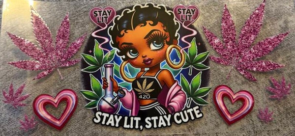 Stay lit, stay cute