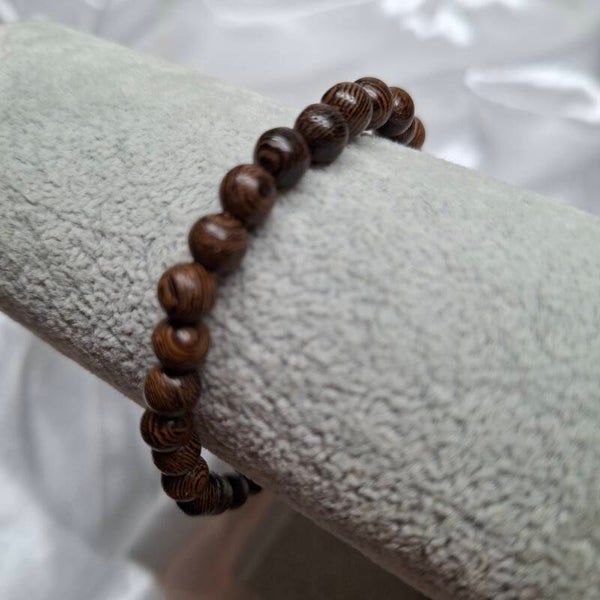 Houten kralen armband 6mm