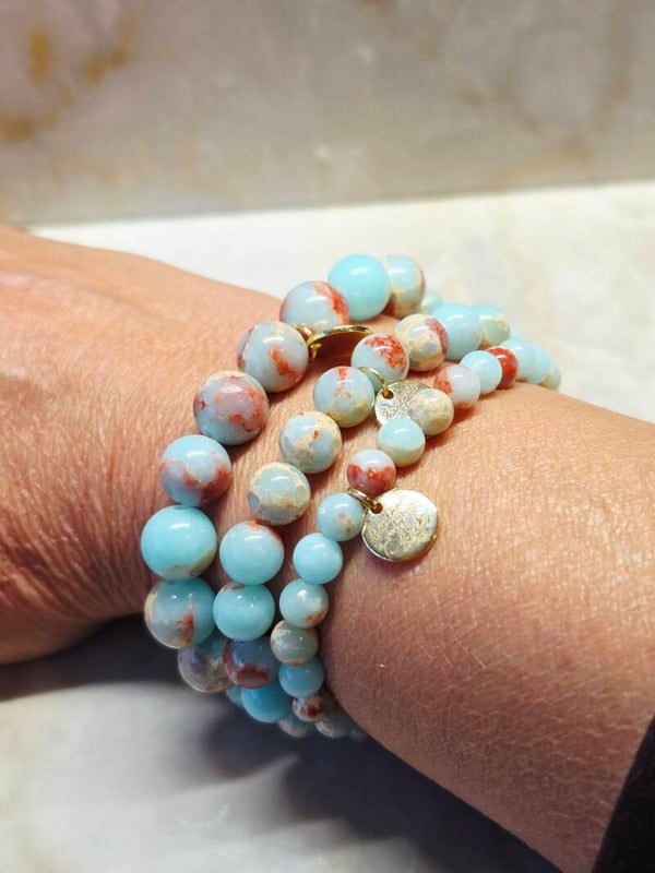 Armband Málaga turquoise