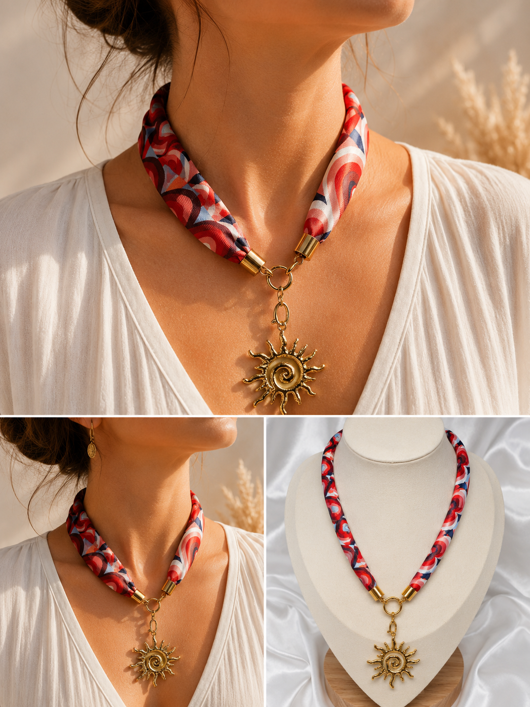 Sjaal ketting Solara